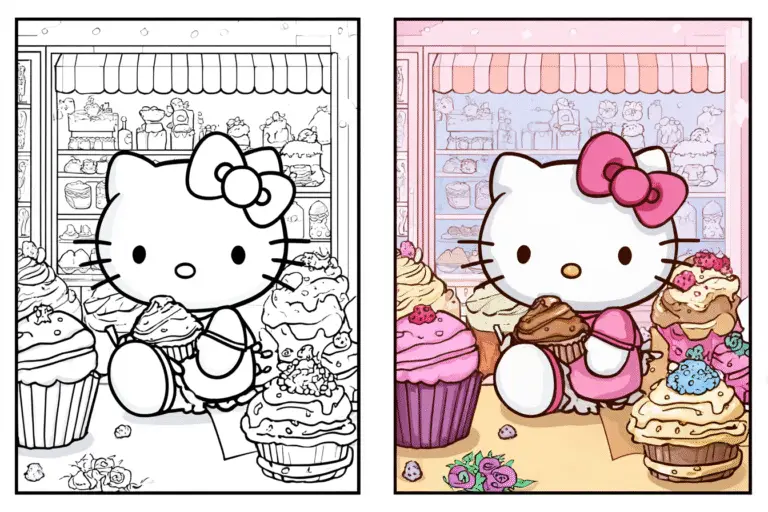 76+ Best Hello Kitty Coloring Pages (Free and Printable)