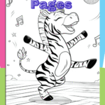 Zebra Coloring Pages