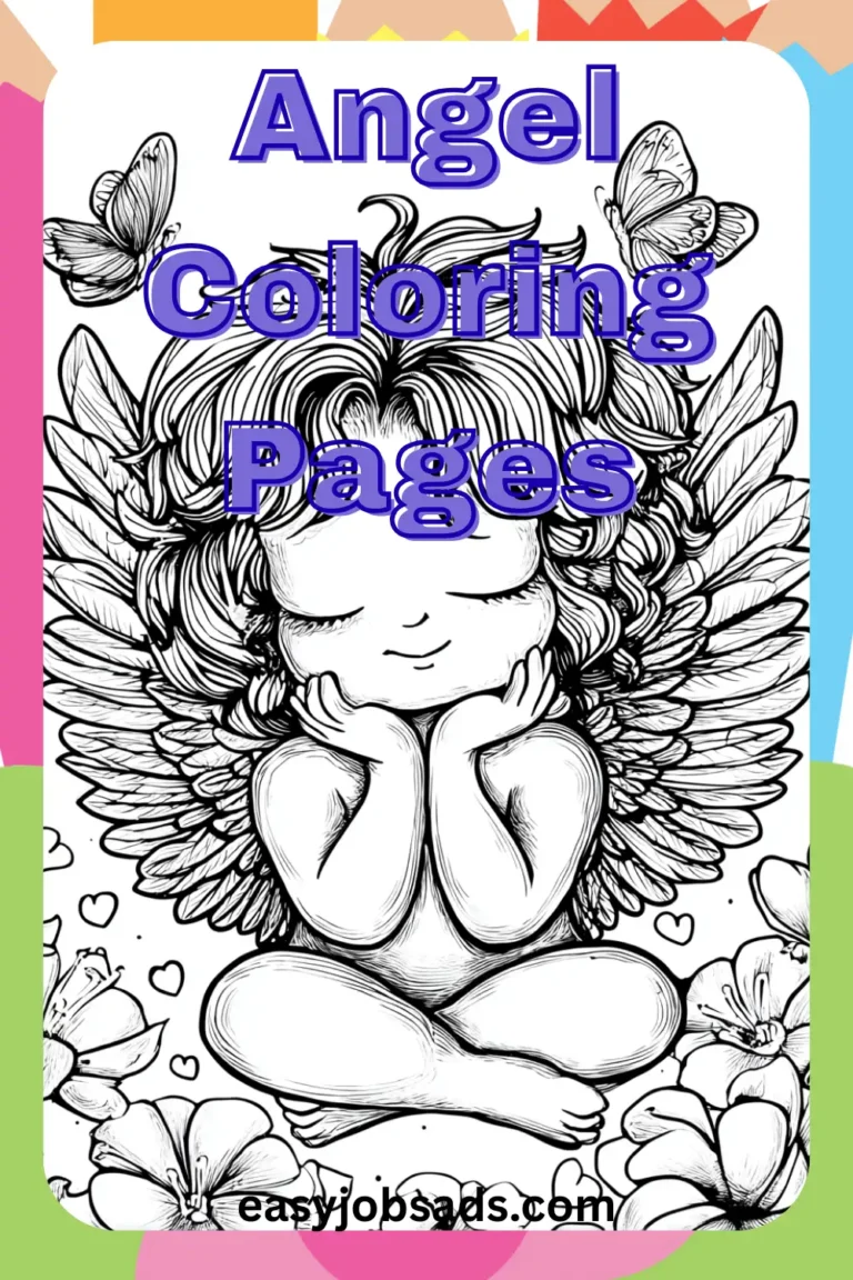 Angel Coloring Pages