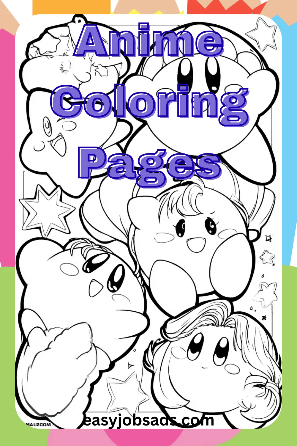 Anime Coloring Pages