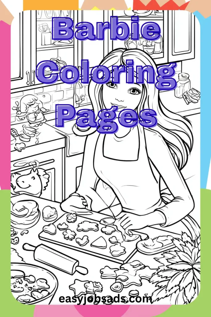 Barbie Coloring Pages