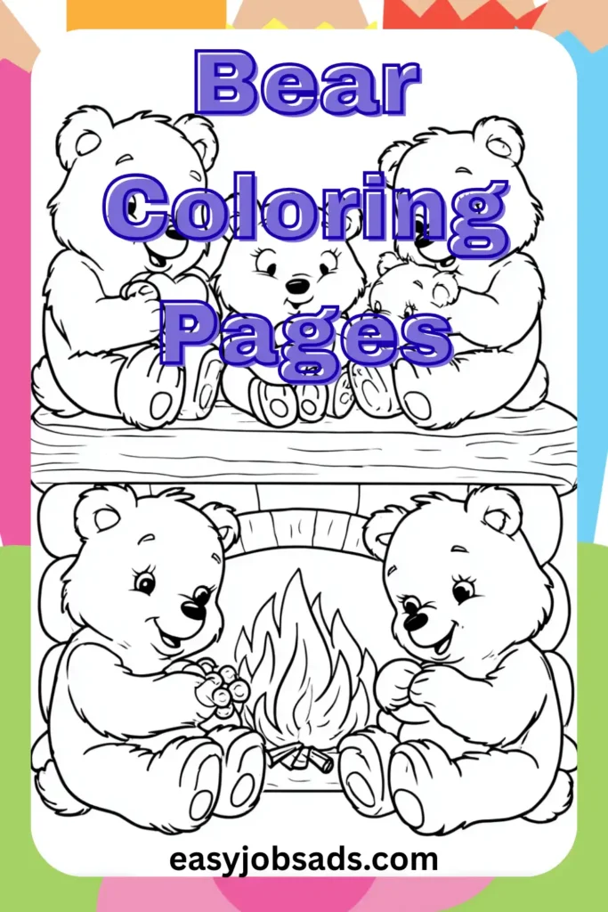 Bear Coloring Pages