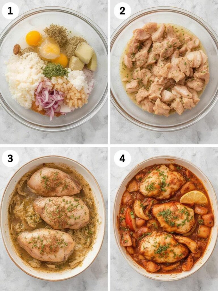 chicken breast recipes, healthy chicken recipes, Step