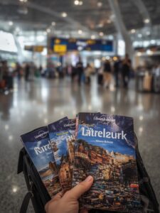 travel guidebooks